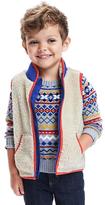 Thumbnail for your product : Old Navy Color-Block Sherpa Vest for Toddler