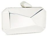 Thumbnail for your product : Magid Geometric Polished Metal Clutch