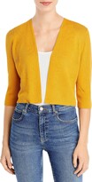 Womens Ribbed Cropped Cardigan Sweate 