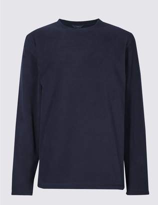 Marks and Spencer Crew Neck Fleece Top with Stormwear