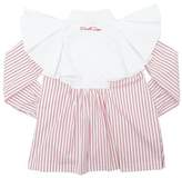 Thumbnail for your product : Fendi Striped & Solid Cotton Poplin Shirt