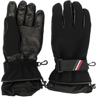 Moncler Grenoble panelled ski gloves