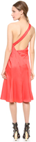Thumbnail for your product : J. Mendel One Shoulder Draped Cocktail Dress