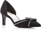 Thumbnail for your product : Caparros Women's Juniper Suede Embellished d'Orsay Pumps