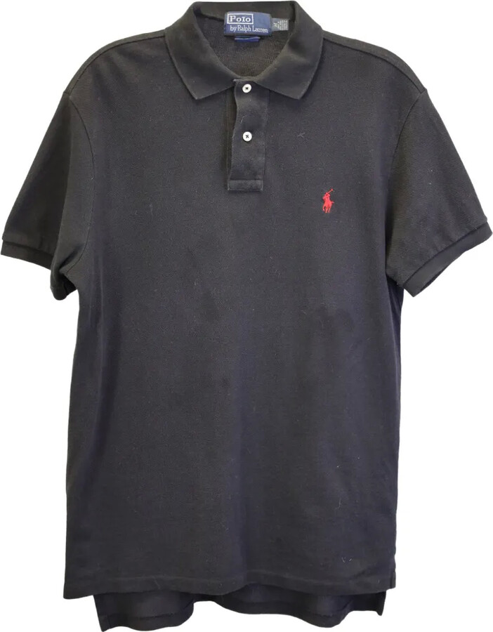 Polo Ralph Lauren Vintage Cotton Button Polo Shirt