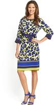 Thumbnail for your product : Savoir Peachskin Printed Tunic