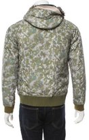 Thumbnail for your product : White Mountaineering Printed Hooded Jacket w/ Tags