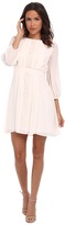 Thumbnail for your product : Jessica Simpson 3/4 Sleeve Chiffon Dress