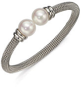 Thumbnail for your product : Majorica 12MM White Pearl Tipped Bracelet/Silvertone