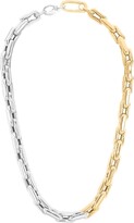Thumbnail for your product : LAUREN RUBINSKI LR3 - Small Yellow and White Gold Necklace