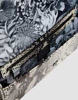 Thumbnail for your product : Ted Baker Large Zip Exotic Clutch Bag