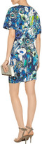 Thumbnail for your product : Just Cavalli Floral-Print Stretch-Crepe Mini Dress