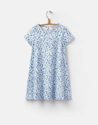 Joules 124656 Girls Short Sleeve Summer Dress