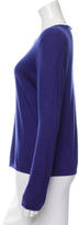 Thumbnail for your product : Oscar de la Renta Long Sleeve Cashmere Top