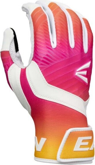 Men's Easton Walk-Off Ethos Baseball Batting Gloves Malibu Sunset XLarge