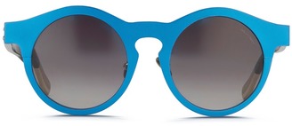 Kris Van Assche KRISVANASSCHE x Linda Farrow colourblock matte aluminium sunglasses