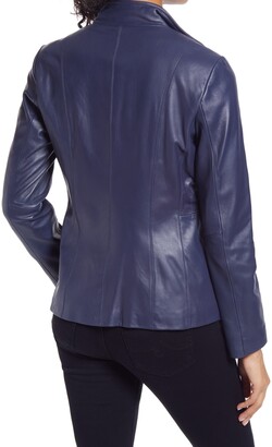 Cole Haan Lambskin Leather Jacket