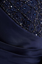 Thumbnail for your product : Carolina Herrera Strapless embellished silk-faille gown