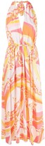 Thumbnail for your product : Emilio Pucci Lily print halterneck dress