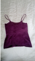 Thumbnail for your product : Et Vous Purple Cashmere Top