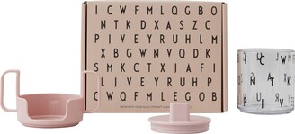 Design Letters Grow With Your Glass Tritan Gift Set - Nude