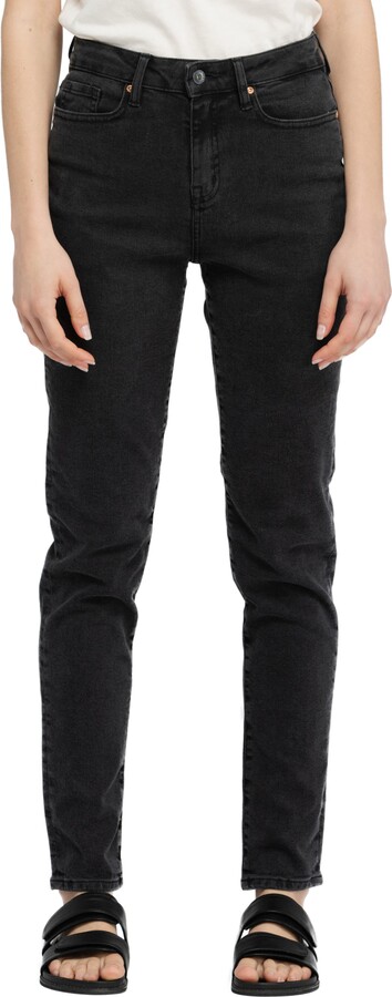Outland Denim Lucy High Waist Relaxed Organic Cotton Skinny Jeans