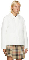 Thumbnail for your product : Burberry White Devizes Jacket