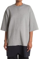 Thumbnail for your product : Maison Margiela Contrast Trim Oversized T-Shirt Dress