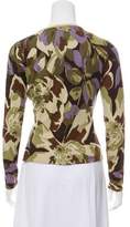 Thumbnail for your product : Loro Piana Printed Silk-Cashmere Cardigan