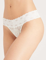 Thumbnail for your product : Wacoal Halo lace thong