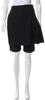 Thumbnail for your product : BLACK Comme des Garçons Pleated Knee-Length Skort