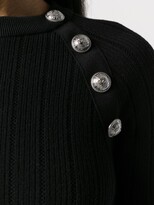 Thumbnail for your product : Balmain Buttoned Body-Con Mini Dress