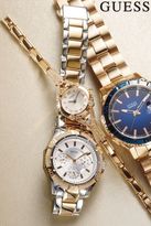 Thumbnail for your product : GUESS Mini Rose Gold Crystal Watch