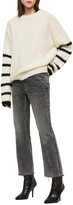 Thumbnail for your product : AllSaints Eldon Stripe Sleeve Sweater