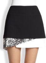 Thumbnail for your product : Helmut Lang Layered Mini Skirt