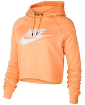 womens orange nike sweatshirt