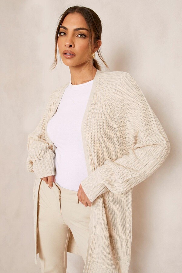 long tan sweater