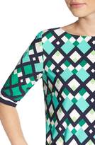 Thumbnail for your product : Brinker & Eliza Border Print Shift Dress
