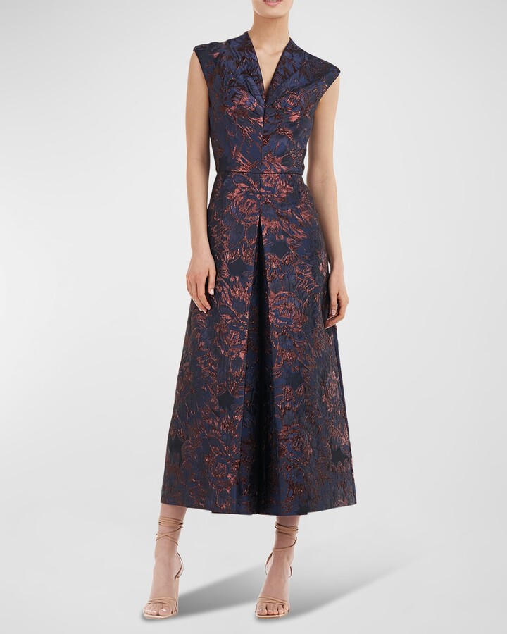 Kay Unger New York Women's Blue Dresses | ShopStyle