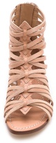 Thumbnail for your product : Belle by Sigerson Morrison Alpina Suede Gladiator Sandals