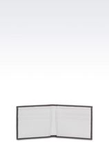 Thumbnail for your product : Giorgio Armani Bi-Fold Wallet In Tumbled Calfskin With Detachable Detail
