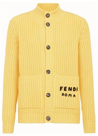 fendi yellow sweater