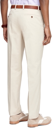 Brooks Brothers Clark Fit Supima® Cotton Poplin Pants