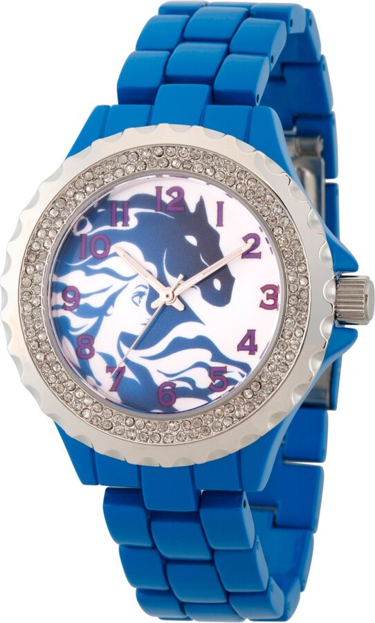 Disney Frozen 2 Women's Elsa Blue Sparkle Watch