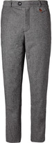 Thumbnail for your product : Oliver Spencer Regular-Fit Woven Cotton and Wool-Blend Trousers