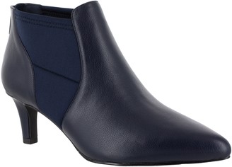 navy booties