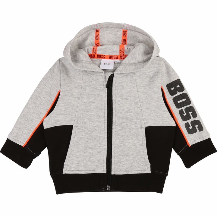 HUGO BOSS Baby Boys Kids Cardigan Joggers Pants Tracksuit Set (Grey 1 6M) -  ShopStyle