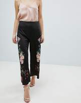 Thumbnail for your product : boohoo Floral Print Wide Leg Culottes