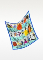 Thumbnail for your product : Christian Lacroix 20 Ans Print Silk Square Scarf