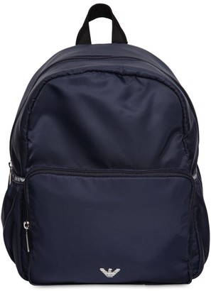 Emporio Armani Logo Nylon Backpack